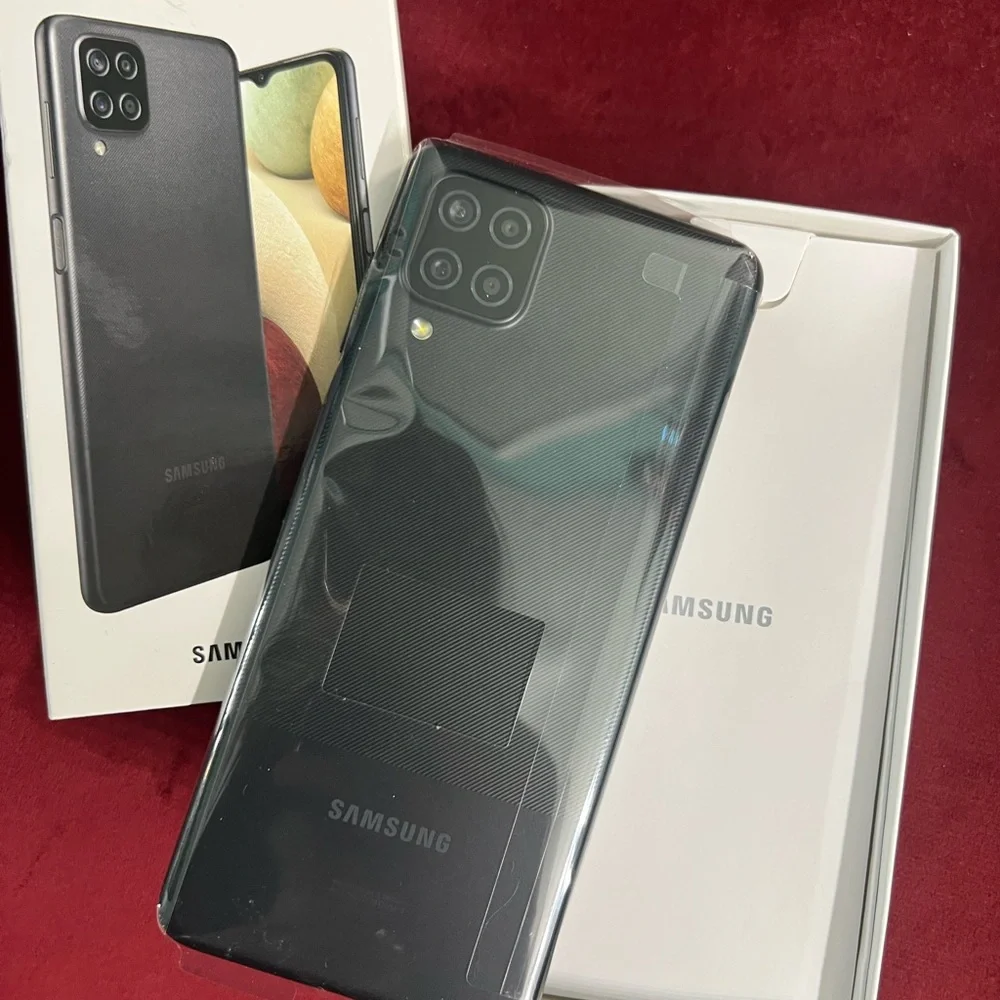 👑✅PRICE FIRM✅ Samsung Galaxy A12 Black Smartphone. 32gb Brand New! Unlocked!